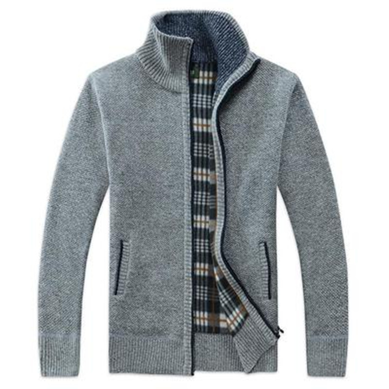 2023 Strickjacke Oberbekleidung für Männer Herbst trendige dünne Pulloverjacke Herrenpulloverjacke_voghion.com