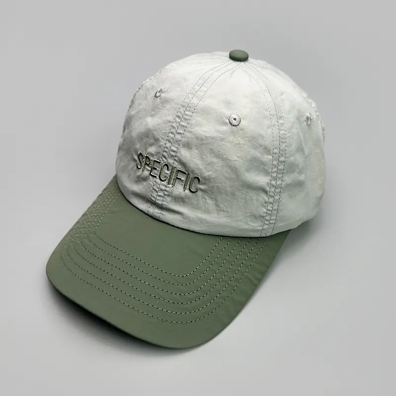 Ball Caps Japanese Quick Drying Letter Embroidery Color Block Baseball Hat Men Women Breathable Travel Sunshade_voghion.com