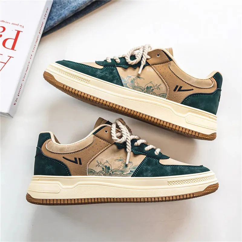 Original Mens Tennis Fashion Casual Men Gym Footwear Platform Cozy Skate Shoes In 250310_voghion.com