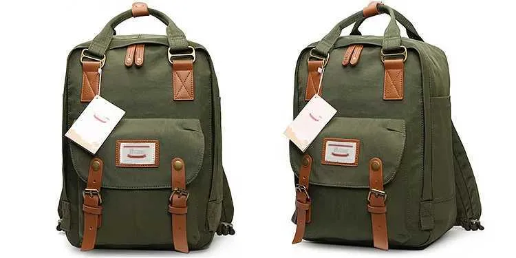 14-tommers bærbar PC for menn og kvinner, flere lommer, bokveske, skole, gutter og jenter, høy kvalitetsryggsekk for arbeidsreiser, 16LC241107_voghion.com