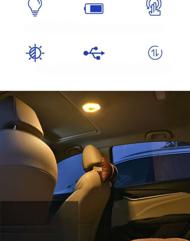 Automotive LED Lighting, Interior Atmosphere, Roof Lighting Accessories, Reading Lights, Induction Trunk Lights_voghion.com