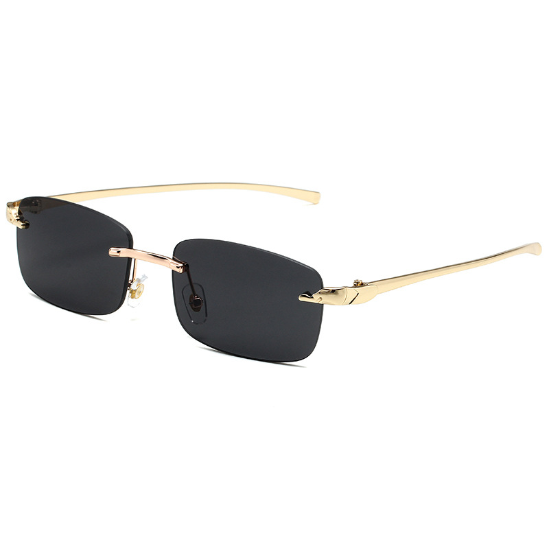 Premium Women's Leopard Head Sunglasses Small Frame Fashion Eyewear_voghion.com