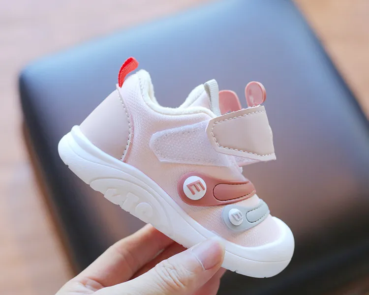 Pantofi sport pentru copii mici, unisex, pentru băieți și fete, de iarnă, 2025, Kidsnest, moi și calde, mărimi US1C-US10C_voghion.com