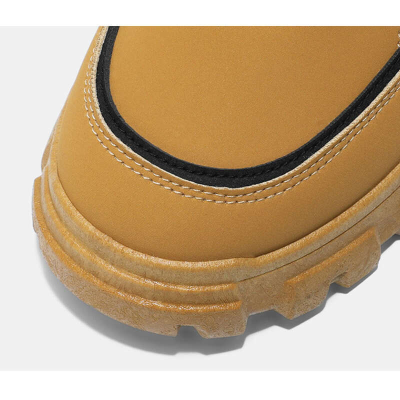 Efterår High Top Martin Herre Arbejdssko Trendy Og Alsidige Tykke Såler Britiske Støvler Korte Vandrestøvler_voghion.com