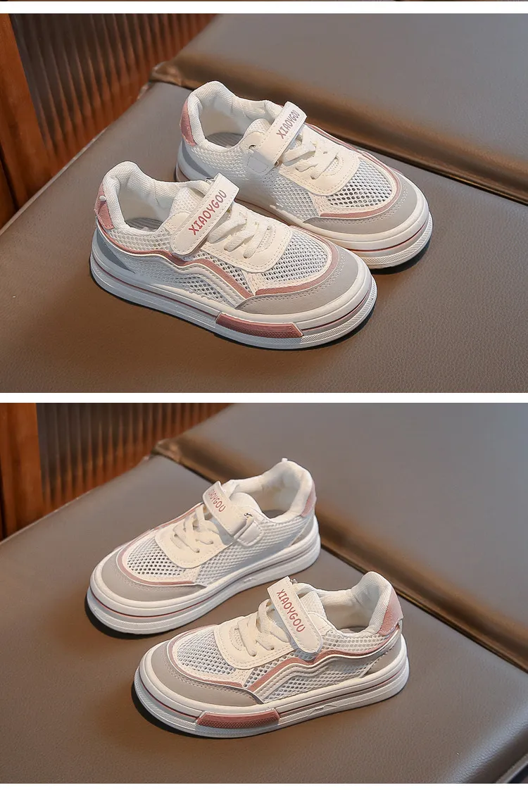 Kids Board Girl's Sneakers Fashion Hook Student Happysteps Boys Sport Running Autumn New Toddler Casual Shoes Sizes US_desvips.com