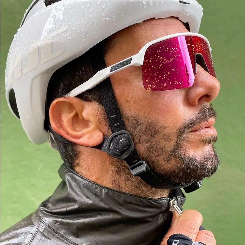 Sport outdoor UV400 lens Fietsbril MTB fietsbril heren EV rijden zonnebril voor dames oversized zonnebril_voghion.com