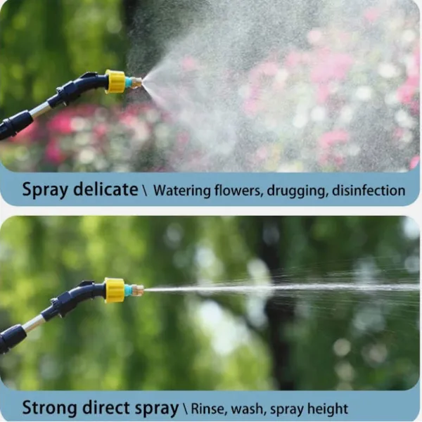 Electric Garden Sprayer Rechargeable Pressure Sprayer For Garden_voghion.com