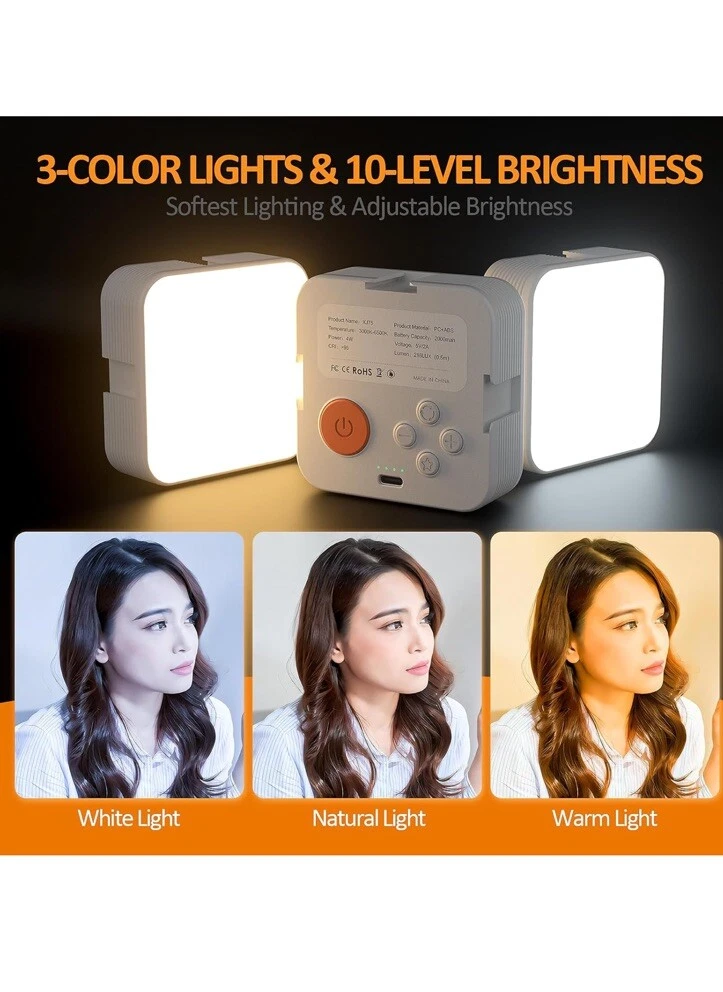 Mobile Magnetic For LED Laptop Light Selfie Broadcast Camera Live Portable_voghion.com