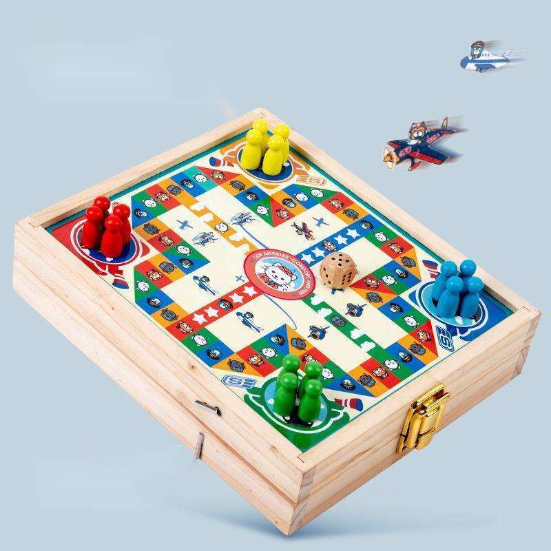 Tablero de juguete rompecabezas multifuncional para niños, juego de ajedrez para estudiantes de primaria y jardín de infantes._voghion.com