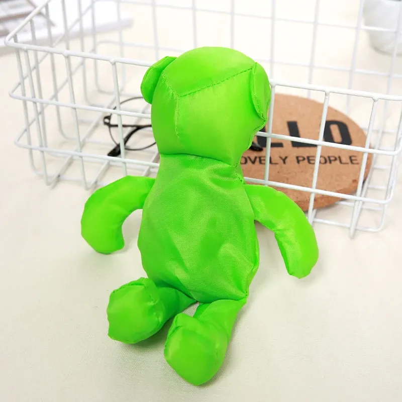 ECO Sier Coated Bear Filling Waterproof Tote High-Quality Reusable Grocery High Capacity Cotton Bag Shopping Bag_voghion.com