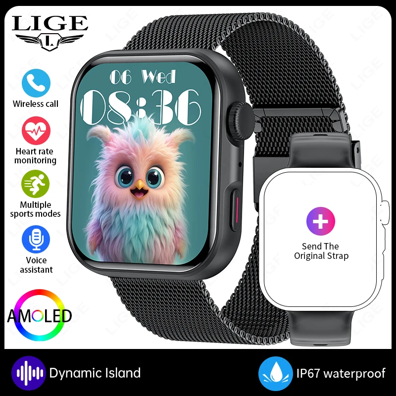 Smartwatch Mit Bluetooth-telefonie Und Herzfrequenzmesser Sport_voghion.com