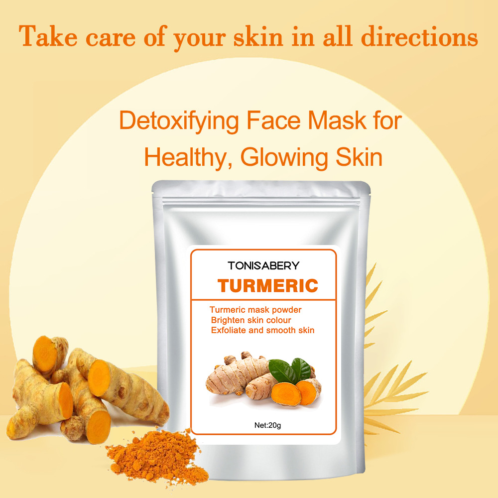Cúrcuma 20g filme macio em pó hidratante acne removendo máscara facial de café_voghion.com
