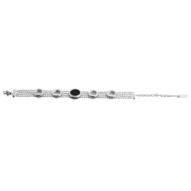 Armreif Römischer Edelstahl Sier Armbänder Charme Goldfarbe Kundenspezifische Designer Französische Armreifen Für Frauen Hochzeitsgeschenke_voghion.com