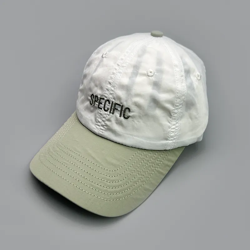 Ball Caps Japanese Quick Drying Letter Embroidery Color Block Baseball Hat Men Women Breathable Travel Sunshade_voghion.com