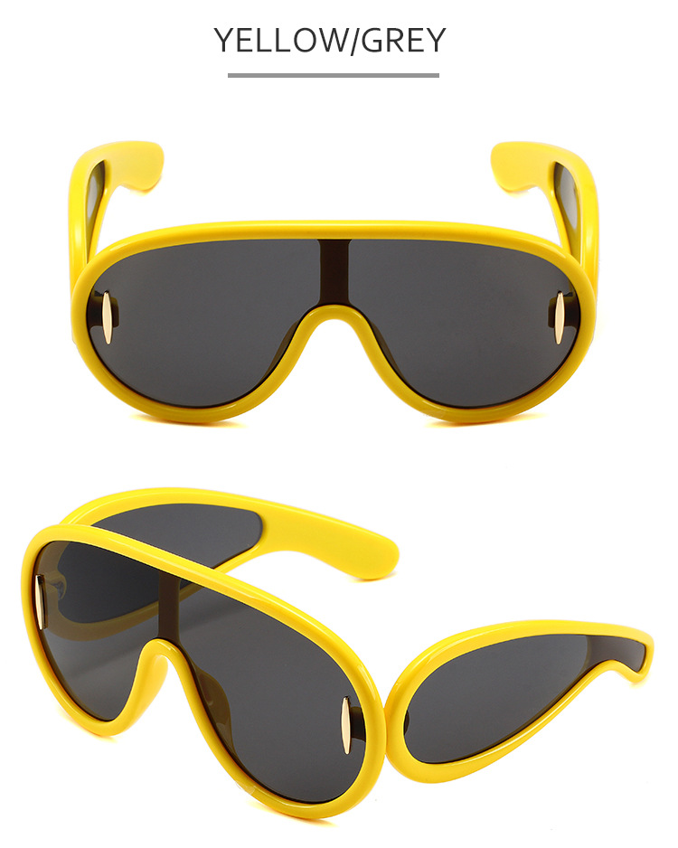 Irregular Trend Oversized Toad Sunglasses – Hip Hop Style Personality Eyewear Fashion Trends Hot-selling_voghion.com