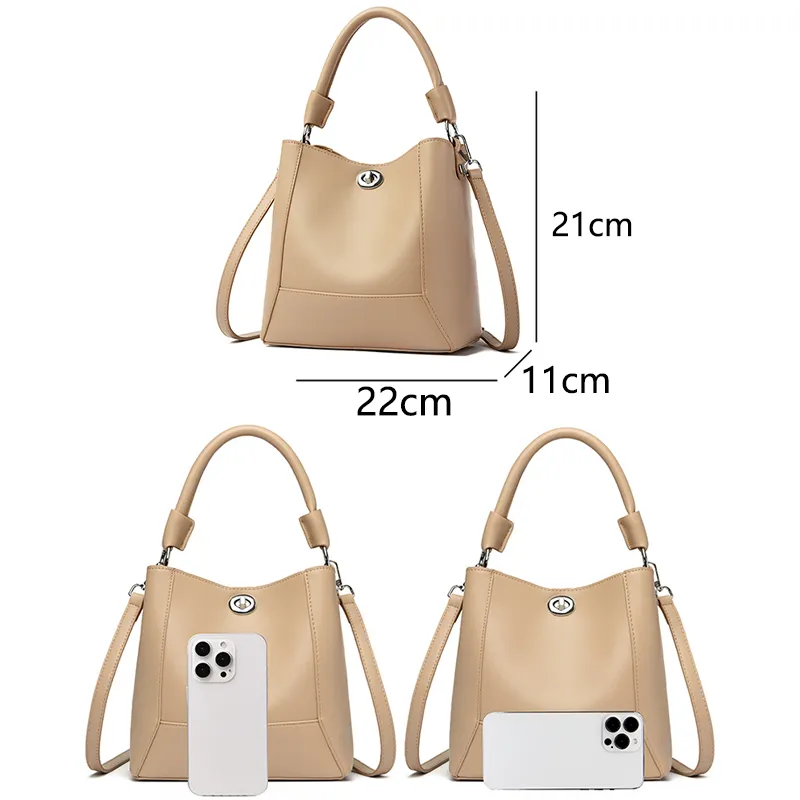 Borsa a tracolla da donna Hadbag 2024, in morbida pelle di alta qualità, a 3 strati, grande capacità, borsa tote da ragazza, bolsas, sac a pochette_voghion.com