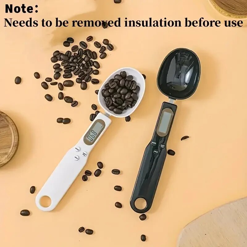 Mini Spoon Scale Digital Kitchen Scale Electronic LCD Food Scale 0.1-500g Cooking Flour Milk Coffee Powder Weight Measure Spoon_voghion.com