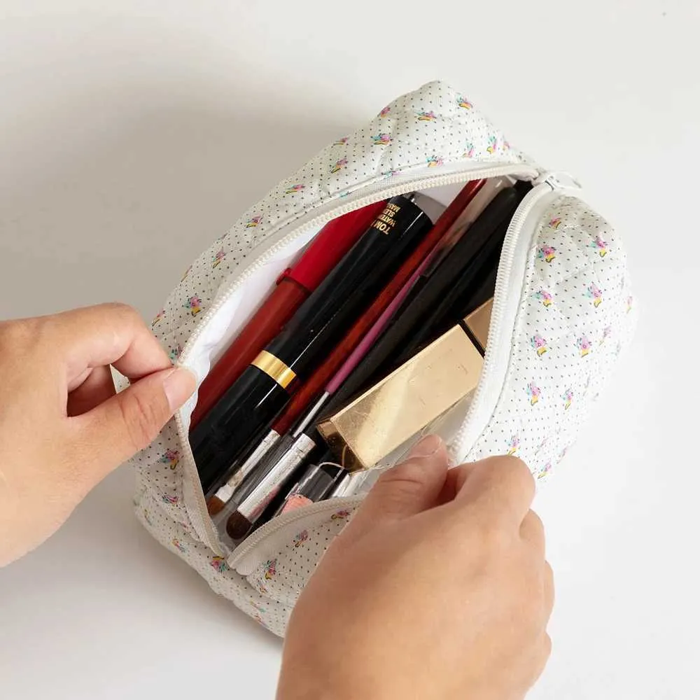 für Frauen Organizer Korean Wer Printing Womens Reise Make-up Tasche Beauty Box Y241023_voghion.com