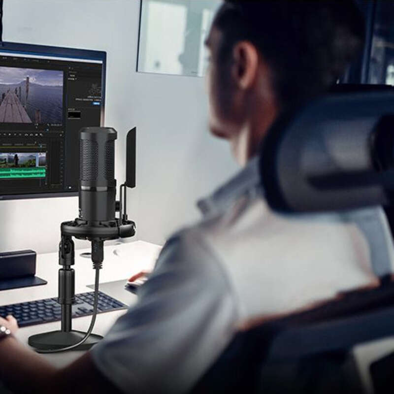 Maono Shank-opptaksmikrofon PM461T Datamaskin Desktop Live Streaming-enhet USB National K Song Dubbing Au 1_voghion.com