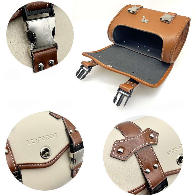 Motocicleta Zongshen Youmi Modificação de Veículo Elétrico Universal Bolsa Lateral Traseira Suspensa, Kit de Ferramentas de Bolsa de Caixa_voghion.com