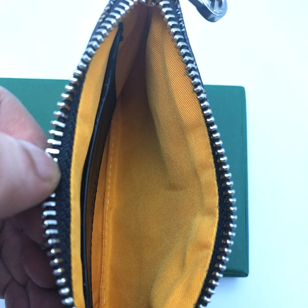 Pochette de créateur de mode pour hommes et femmes, style français, porte-monnaie, porte-clés, petite pochette, sacs à main avec boîte_voghion.com