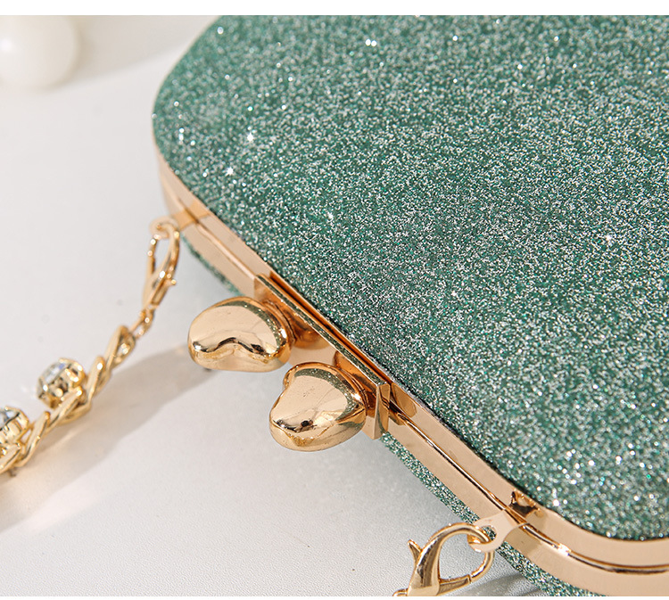 Women's Evening Bag Embellished Square Clutch For Socialite Events_voghion.com