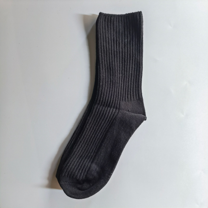 Pantalones deportivos largos hasta media pantorrilla para mujer, de moda, para exteriores, de algodón puro, holgados, de verano, a rayas blancas, negros, para primavera y otoño_voghion.com