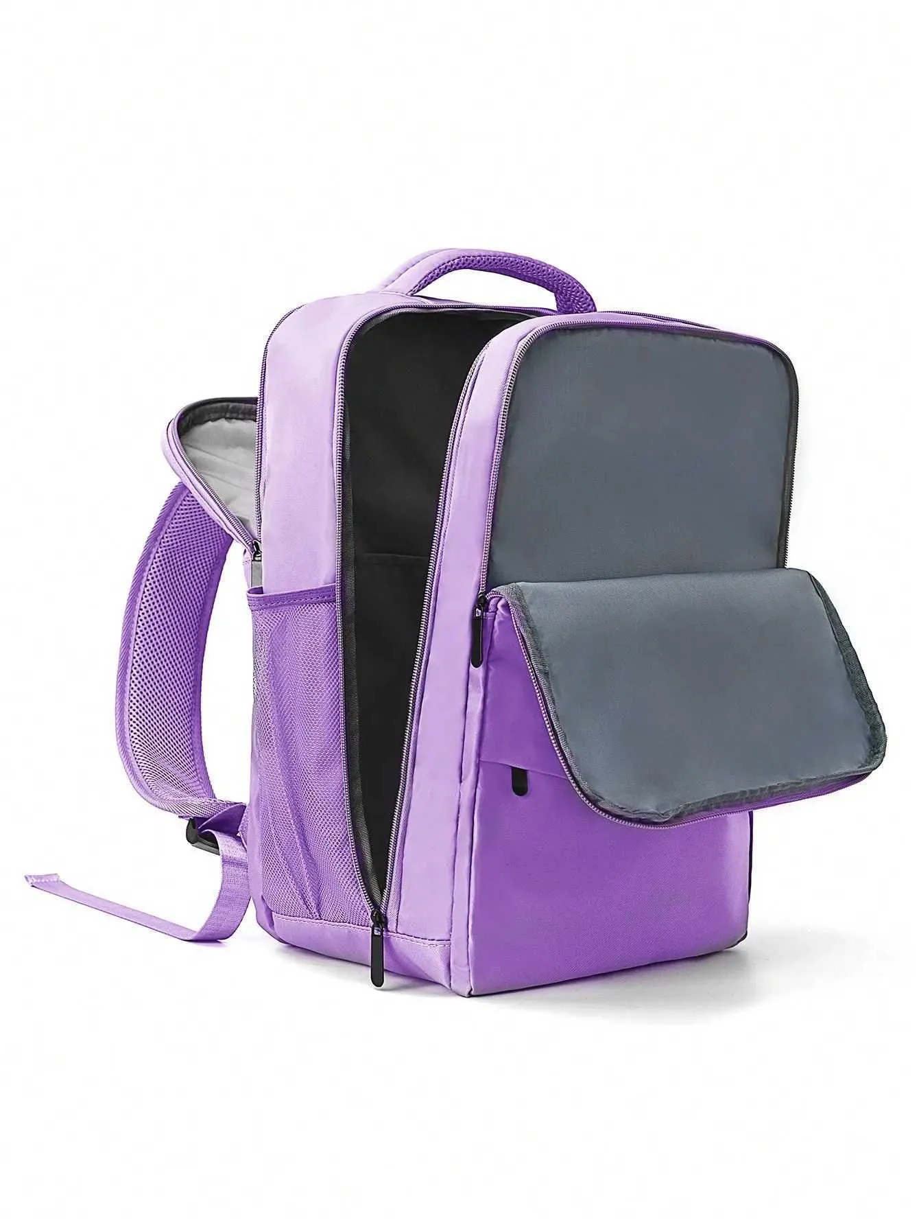 Zaino per laptop da 16 pollici unisex, grande capacità, leggero, impermeabile, resistente, multifunzionale, per viaggi d'affari_voghion.com