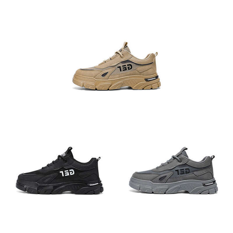 Scarpe casual uomo lavoro sportive traspiranti suola alta comode_voghion.com