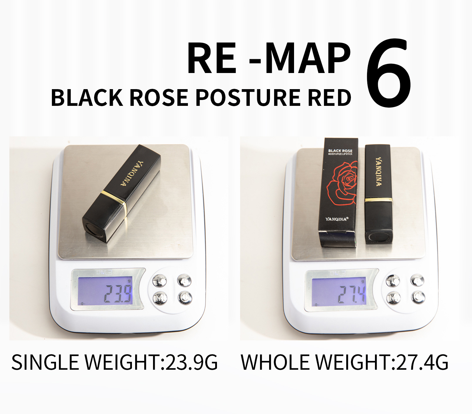 Nouveau YANQINA Yanqina Black Rose Rouge à Lèvres Chaud Changement Progressif Maquillage Affichage De Couleur Rouge à Lèvres Hydratant Changement De Couleur Rouge à Lèvres_voghion.com