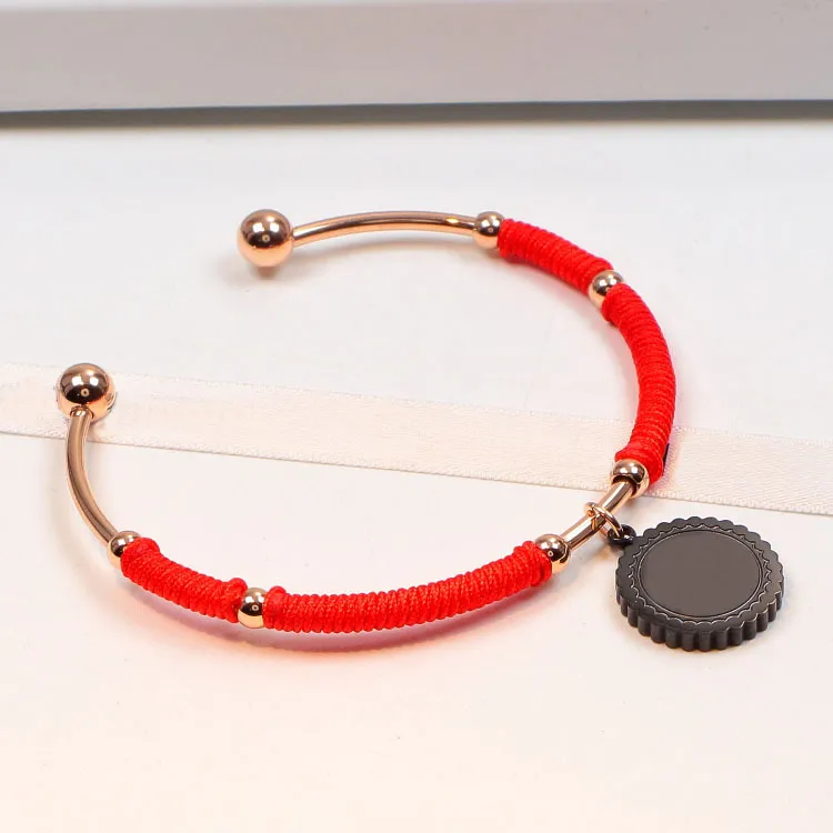 Charm Bracelet For Women Titanium Steel Classic Bangle Jewelry_voghion.com