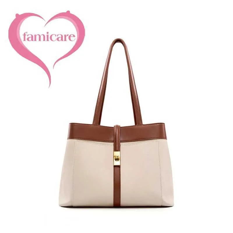 Famicare Borsa da donna in vera pelle di vacchetta Piccola borsa da donna a tracolla Borsa da pranzo con design geometrico Borsa a tracolla Messenger_voghion.com