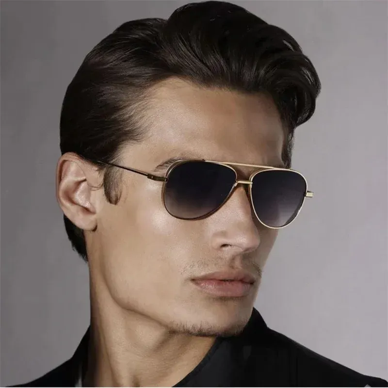 Sonnebrëll Modell SUBSYSTEM Pilot Titan Männer Maskulino Mat Originaletui_voghion.com