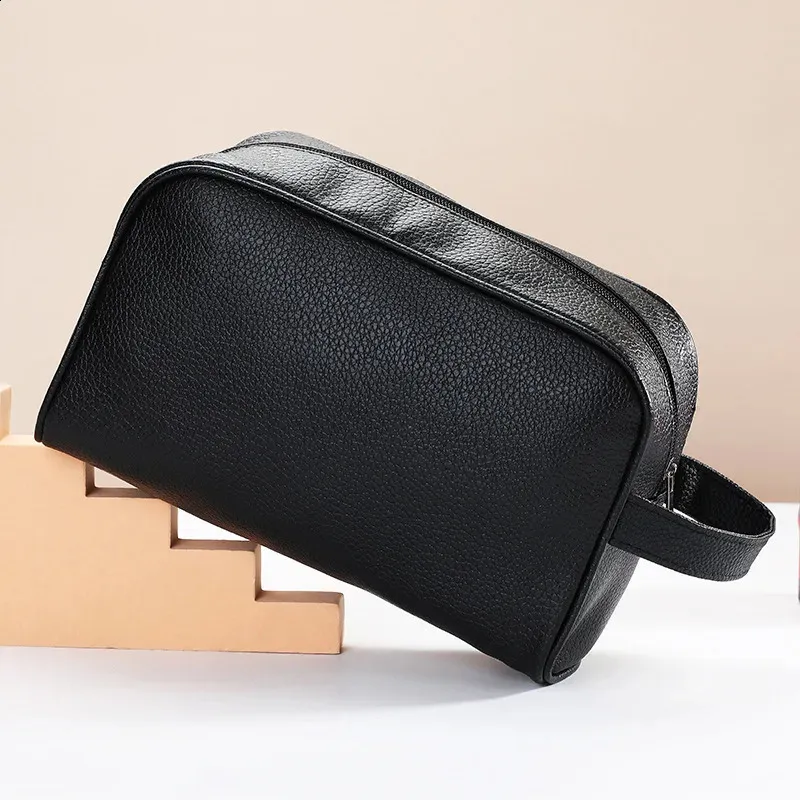 Borse per il lavaggio da viaggio con lettere personalizzate, possono gestire una borsa per il trucco multifunzionale e di grande capacità per uomo e donna_voghion.com
