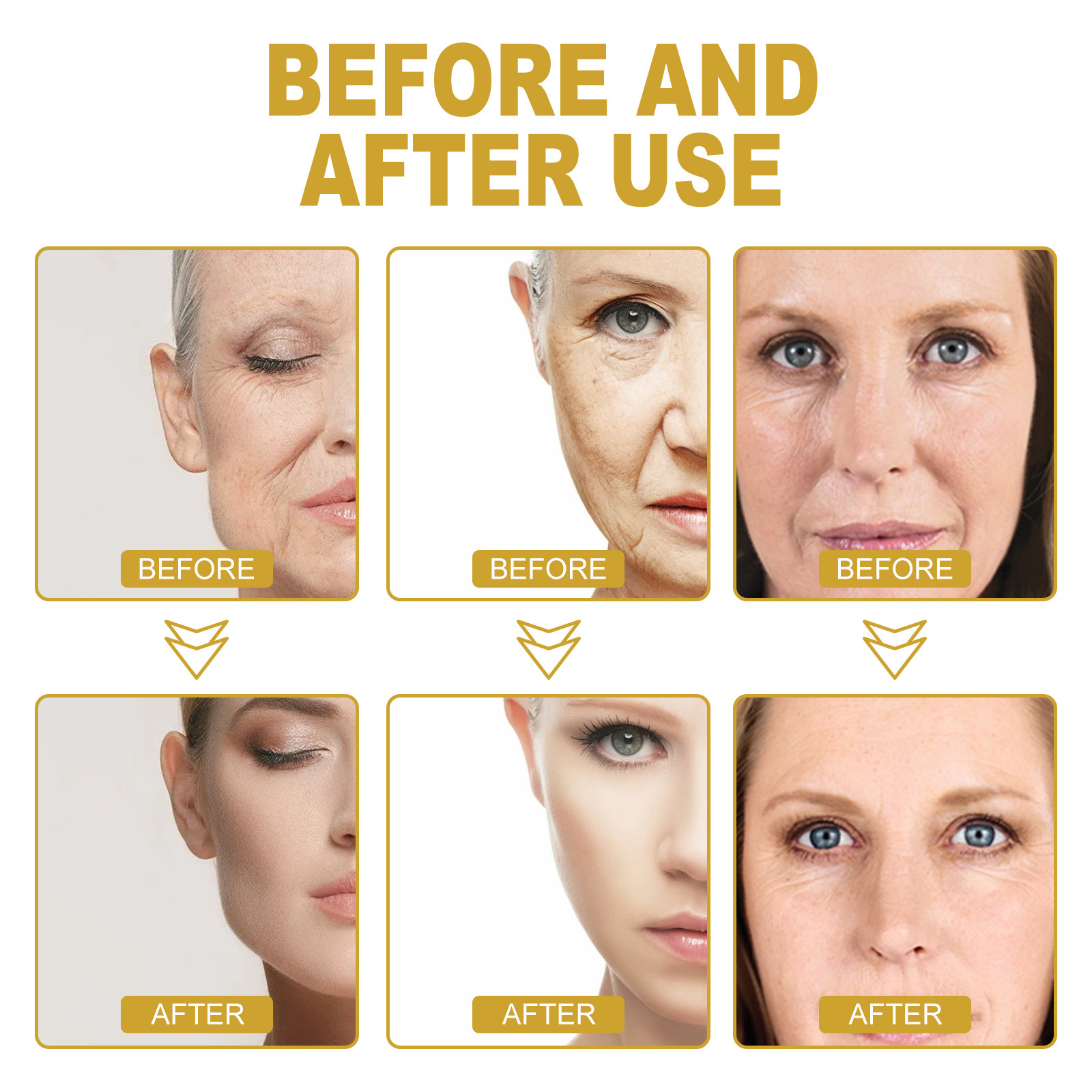 Hoygi Anti-âge pour estomper la peau terne, éclaircir, hydrater, hydrater et anti-âge essence de soin de la peau_voghion.com