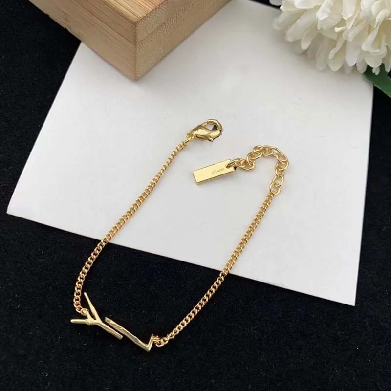 Schmuck für Armbänder Kettenarmband mit Box Silber vergoldet eleganter Damenschmuck Designer_voghion.com