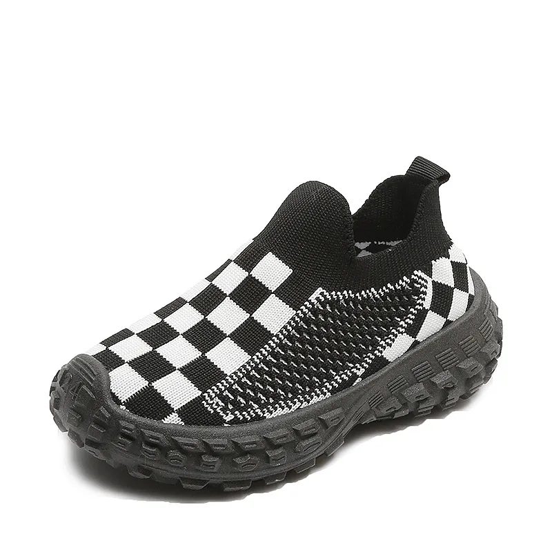 Sneakers Jenter Gutter Fritidssko Pustende netting Myke såler Happysteps Småbarnssko Størrelser US5c-US1y_voghion.com