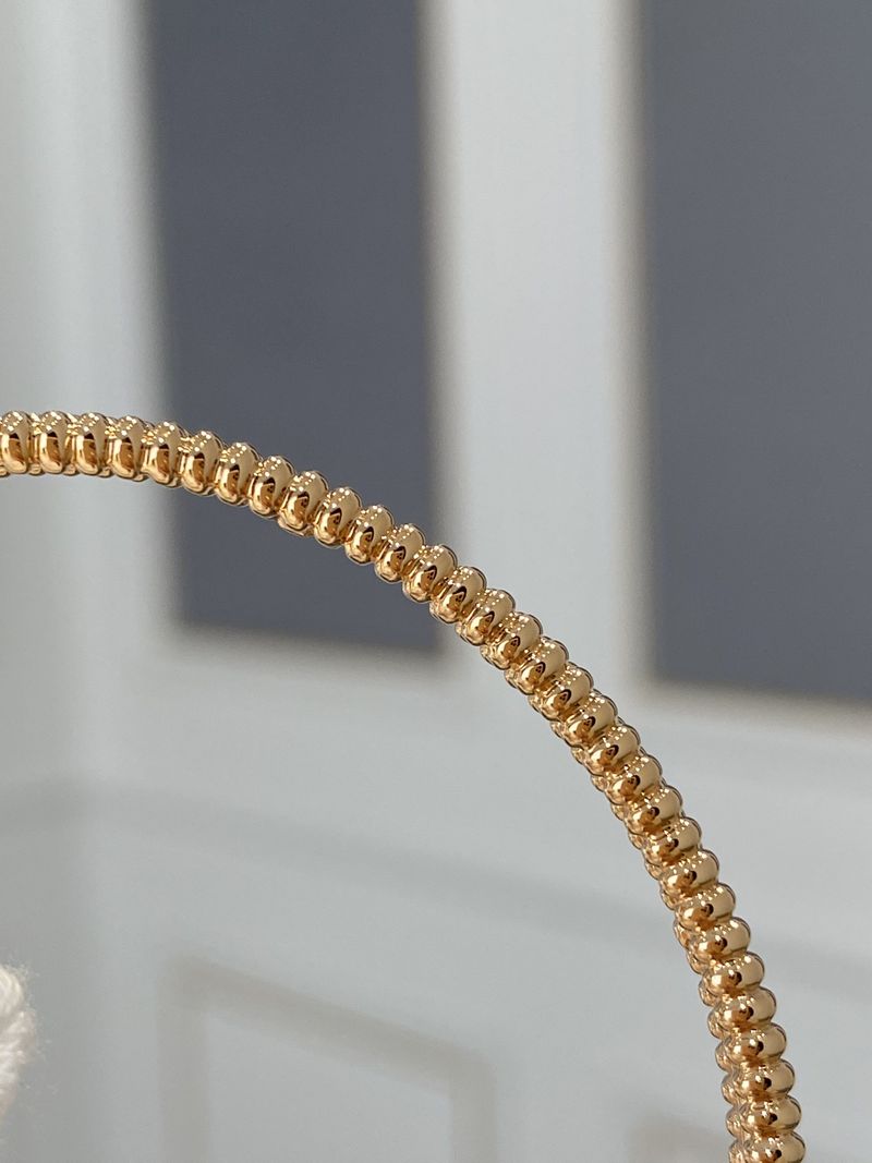 Braccialetto V Gold Narrow Version Ball Full Dia Fashion Donna High End_voghion.com