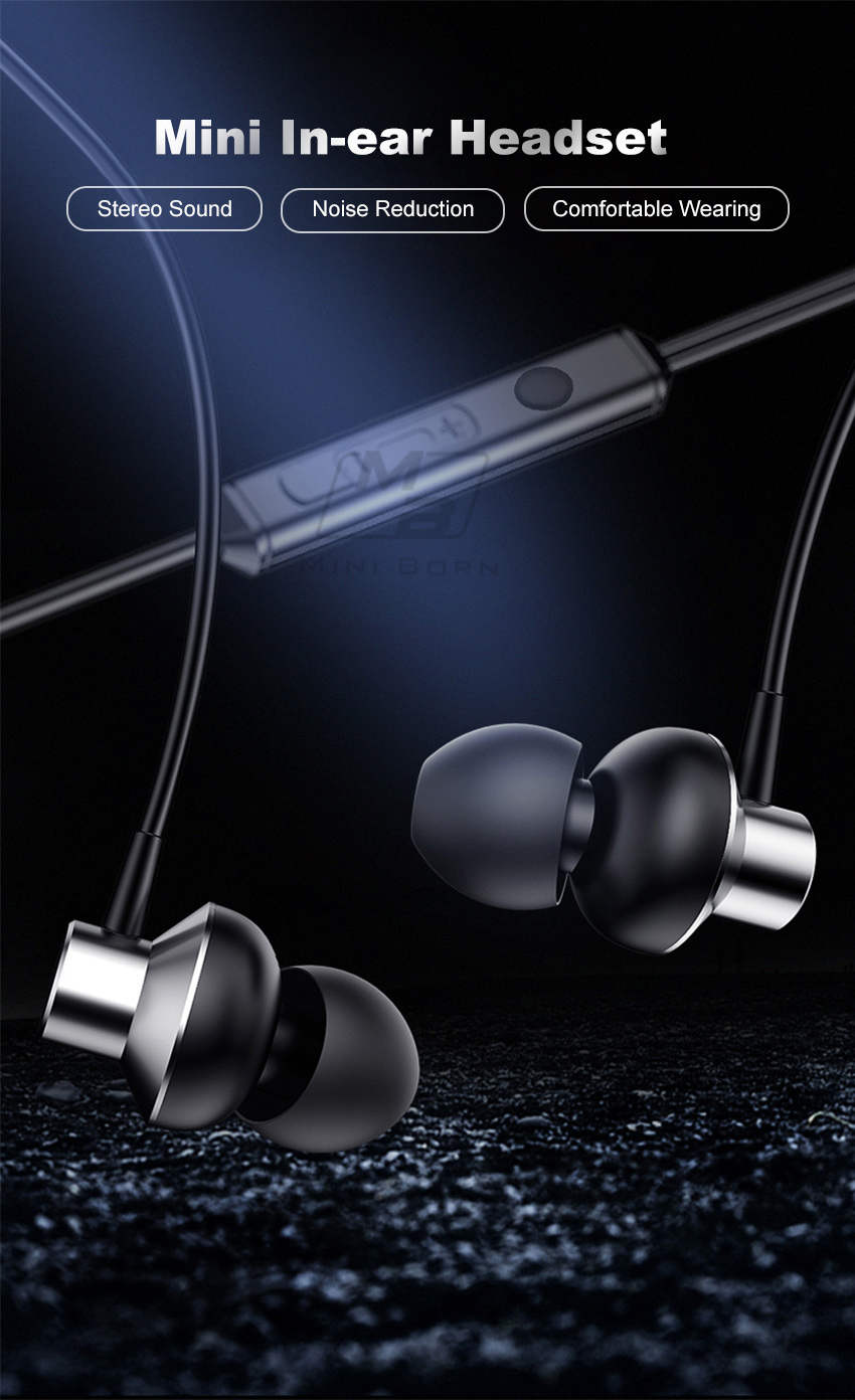 Écouteurs filaires 2024 3,5 mm GAMING Casque Écouteurs, écouteurs intra-auriculaires PUBG MLBB GAMING Écouteur, qualité sonore stéréo HIFI Deep Bass, contrôle du volume, Ea_voghion.com