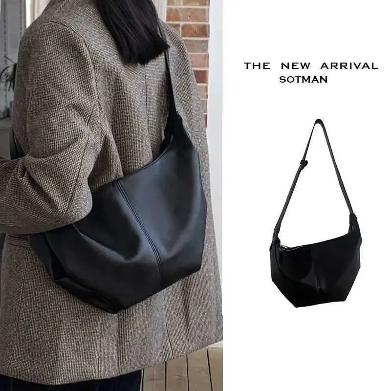 Borsa a tracolla alla moda con pieghe per donna in morbida pelle PU, borsa a tracolla firmata Dumpg Fashion Cloud, borsa Hobo BolsasC241211_voghion.com