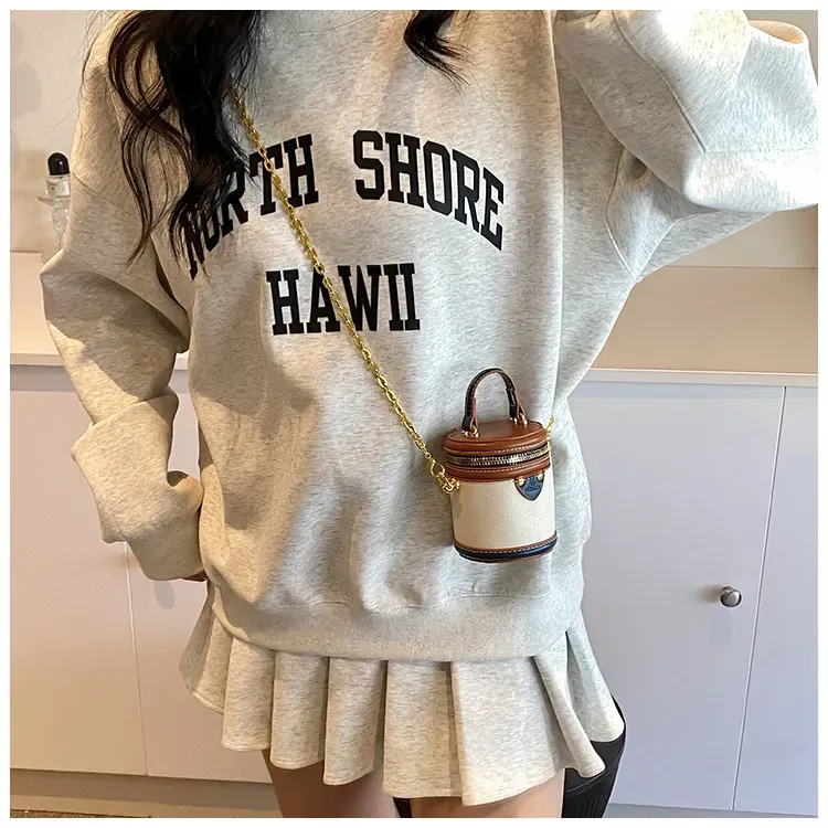 2025 Nuove borse a tracolla firmate per donna Mini borsa a mano Borsa a tracolla rotonda da donna_voghion.com