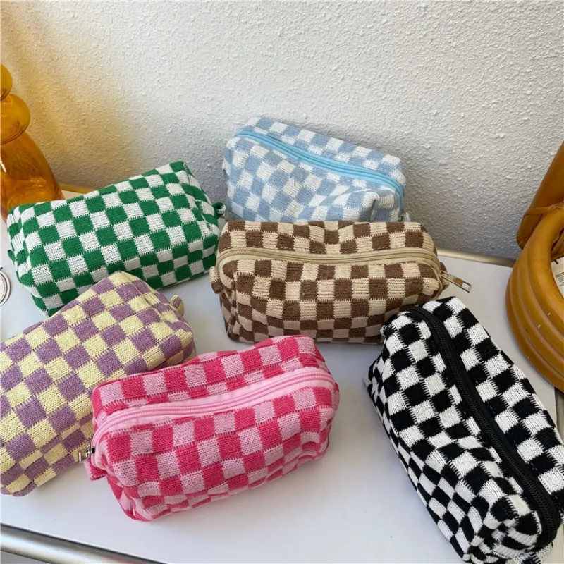 Trousse de maquillage de voyage portable et mignonne pour femmes, trousse de toilette pour filles en voyage_voghion.com