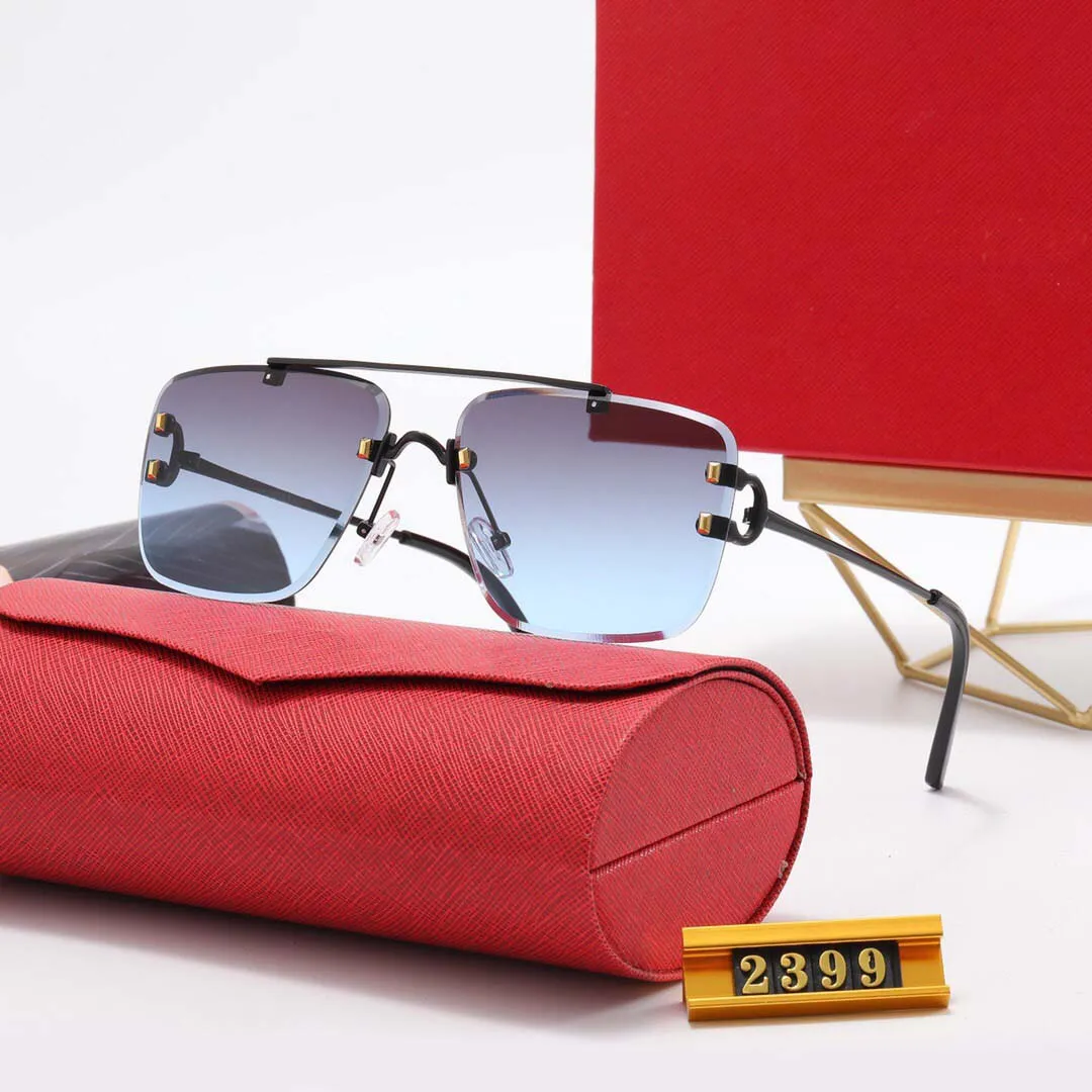 Designer Dame Kvadrat Solbrille Formede Pilot Solbriller Polerede Brilleben Lette og komfortable med æske_voghion.com