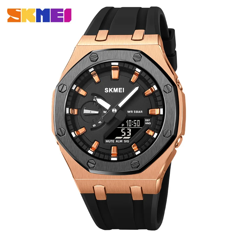 Men's Electronic Sports Watch Multifunctional Waterproof Digital_voghion.com