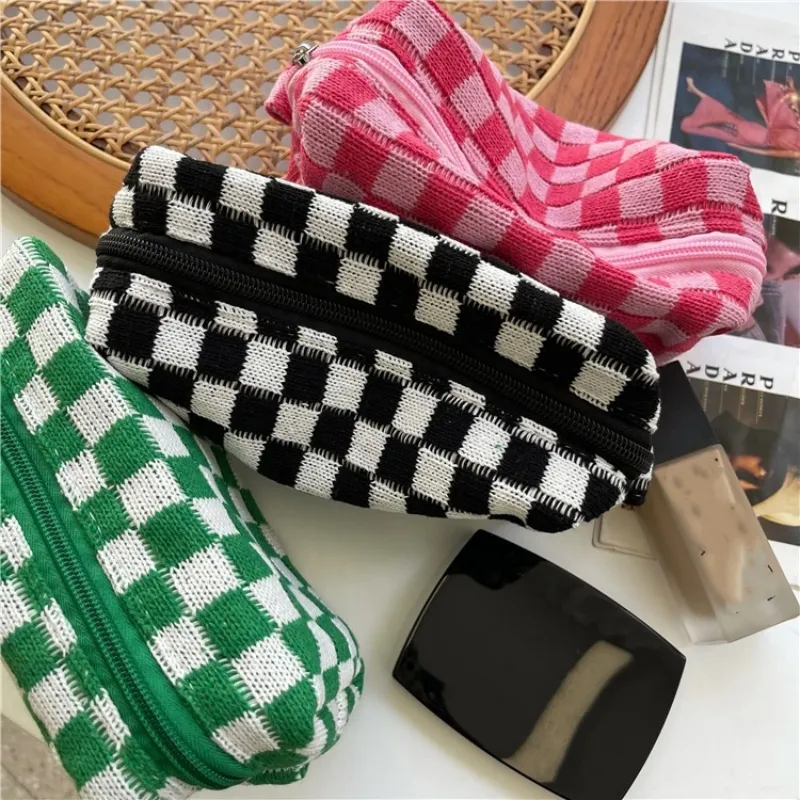 Trousse de maquillage de voyage portable et mignonne pour femmes, trousse de toilette pour filles en voyage_voghion.com