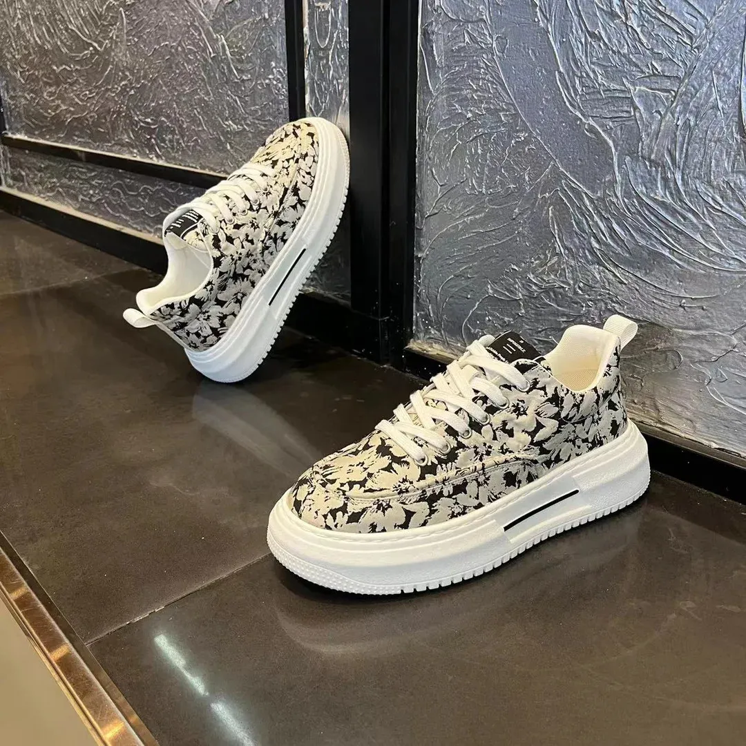 Leisure Mens with Spring/autumn Fabric Surface Breathable Versatile Flat Bottomed Non Slip Board Shoes Sports Mans Shoe_voghion.com