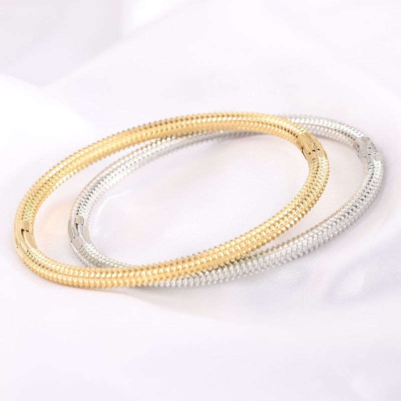 Einfaches, geometrisches Pendelarmband aus 304 Edelstahl in großen Mengen_voghion.com
