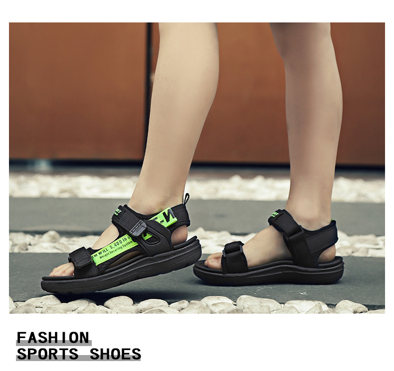 Beach Slippers, 2024 Summer New Outdoor Middle and Big Children's Sandals, Boys' Sandals_voghion.com