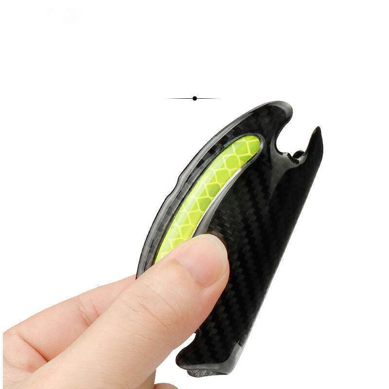 Car Anti-collision Strip, Door Bowl Handle Protection Paint Scratch, Carbon Fiber Grain Reflective Car Sticker, Adhesive_voghion.com