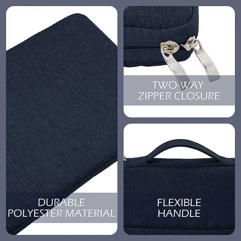 Waterdichte laptophoes met handvat en vak, geschikt voor MacBook Air/Pro (11-15,6 inch), heren-/damesmodel._voghion.com